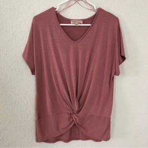 Philosophy Knotted Tee